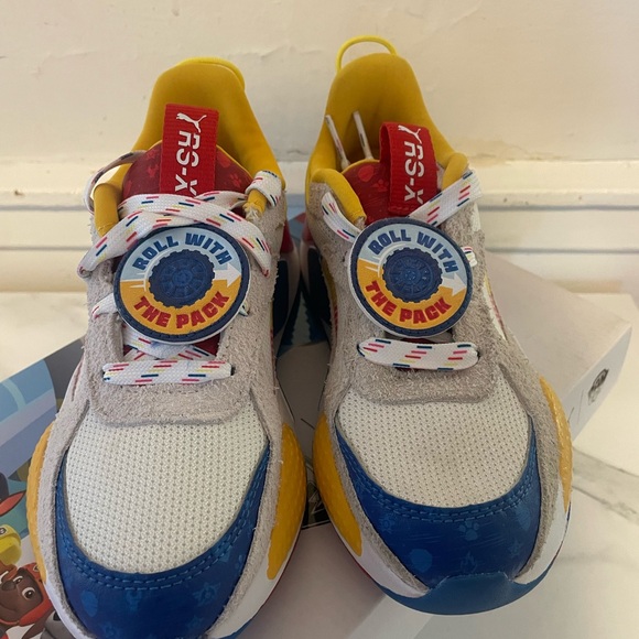 Puma RS-X Paw Patril Team Sneakers Size 1.5 kids - Picture 2 of 5